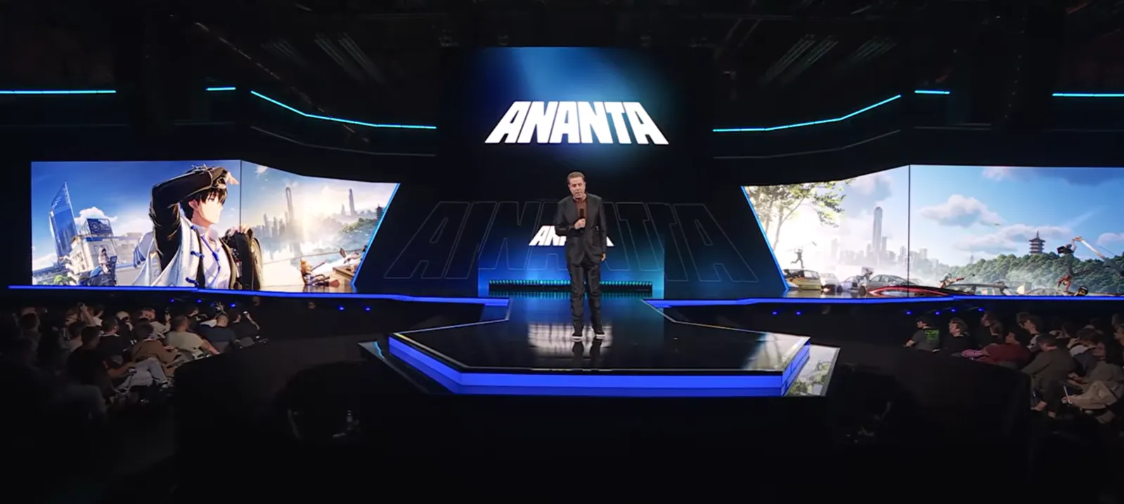 ANANTA on the gamescom Opening Night Live 2026 stage