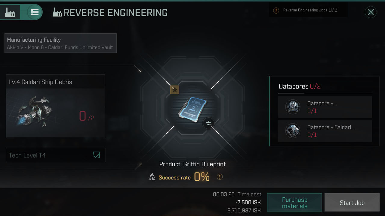 Eve Echoes Где взять чертежи для производства