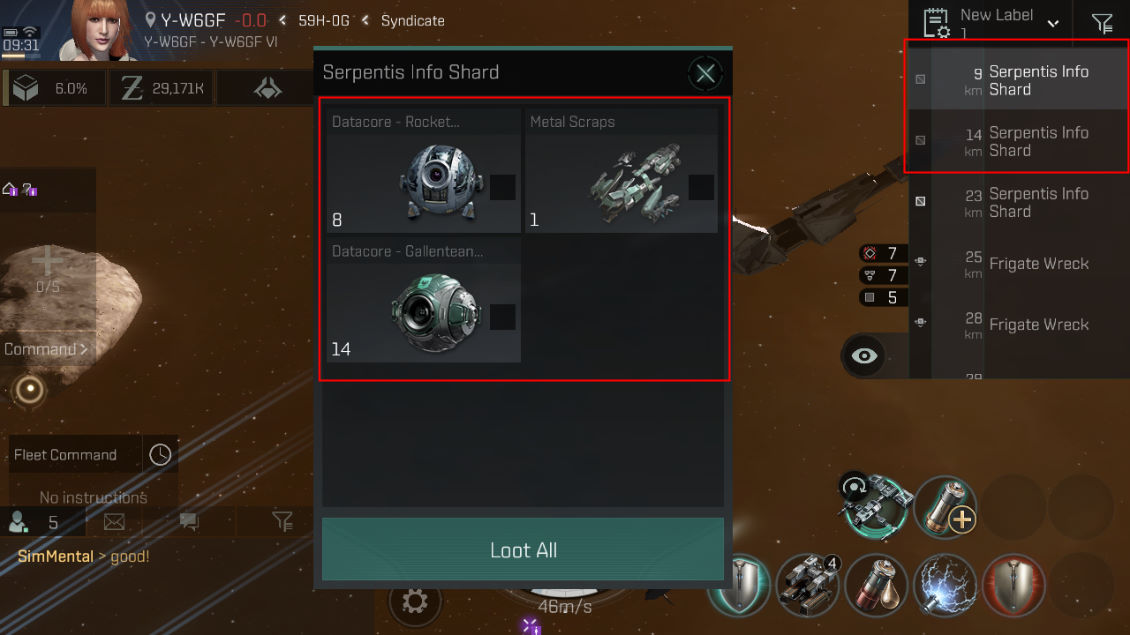Eve Echoes Где взять чертежи для производства