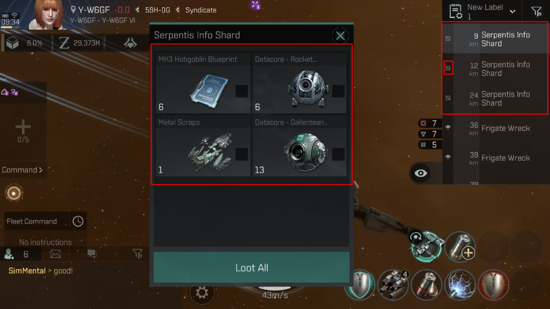 Eve Echoes Где взять чертежи для производства