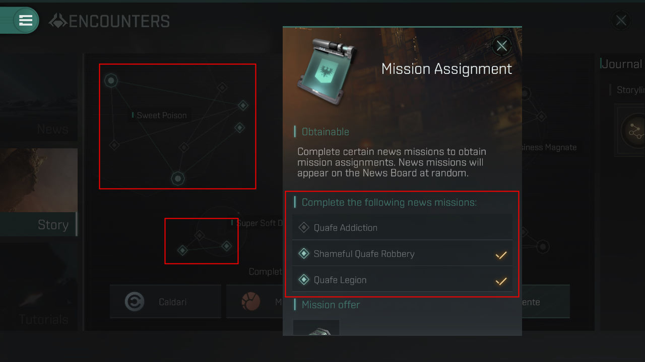 Eve Echoes Story Missions Rewards and Difficulty
