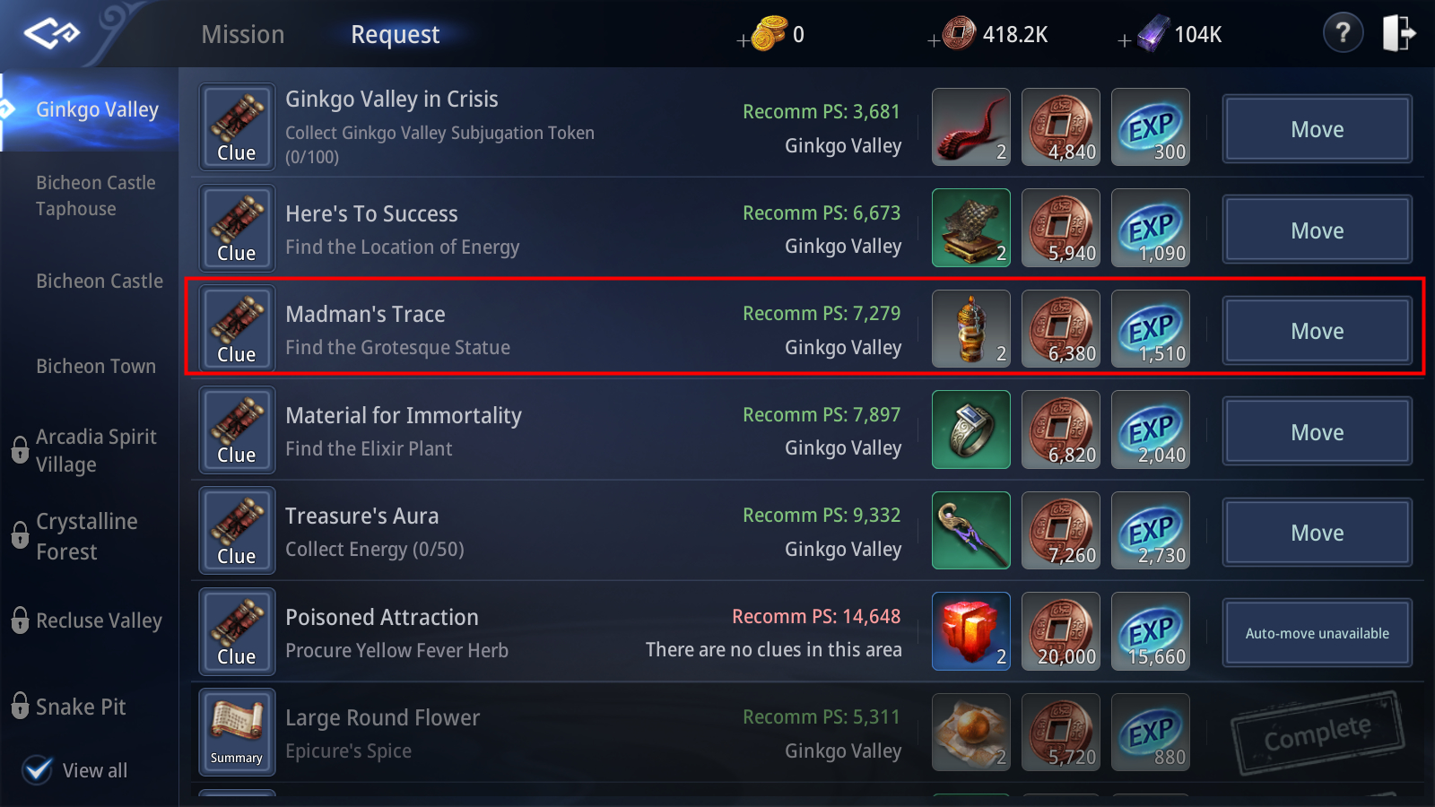 Mir4 Mystery Quest Locations Nefariox Hirn
