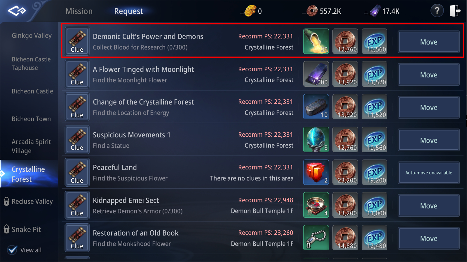 Mir4 Mystery Quest Locations Myriad Needle