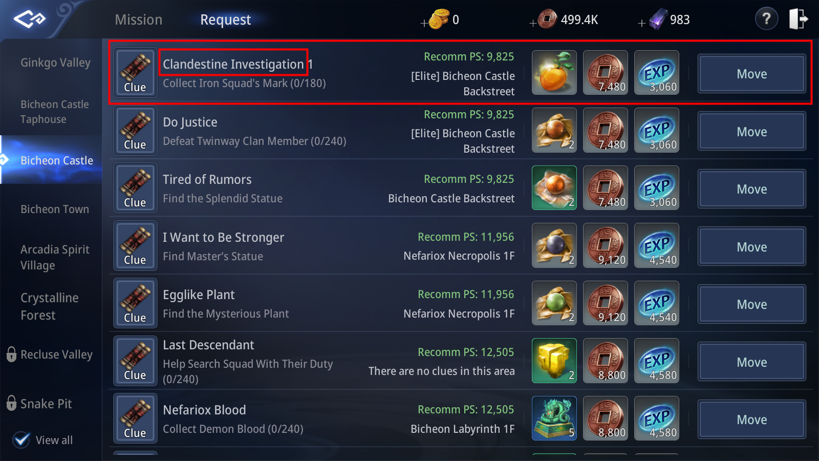 Mir4 Mystery Quest Locations Myriad Needle