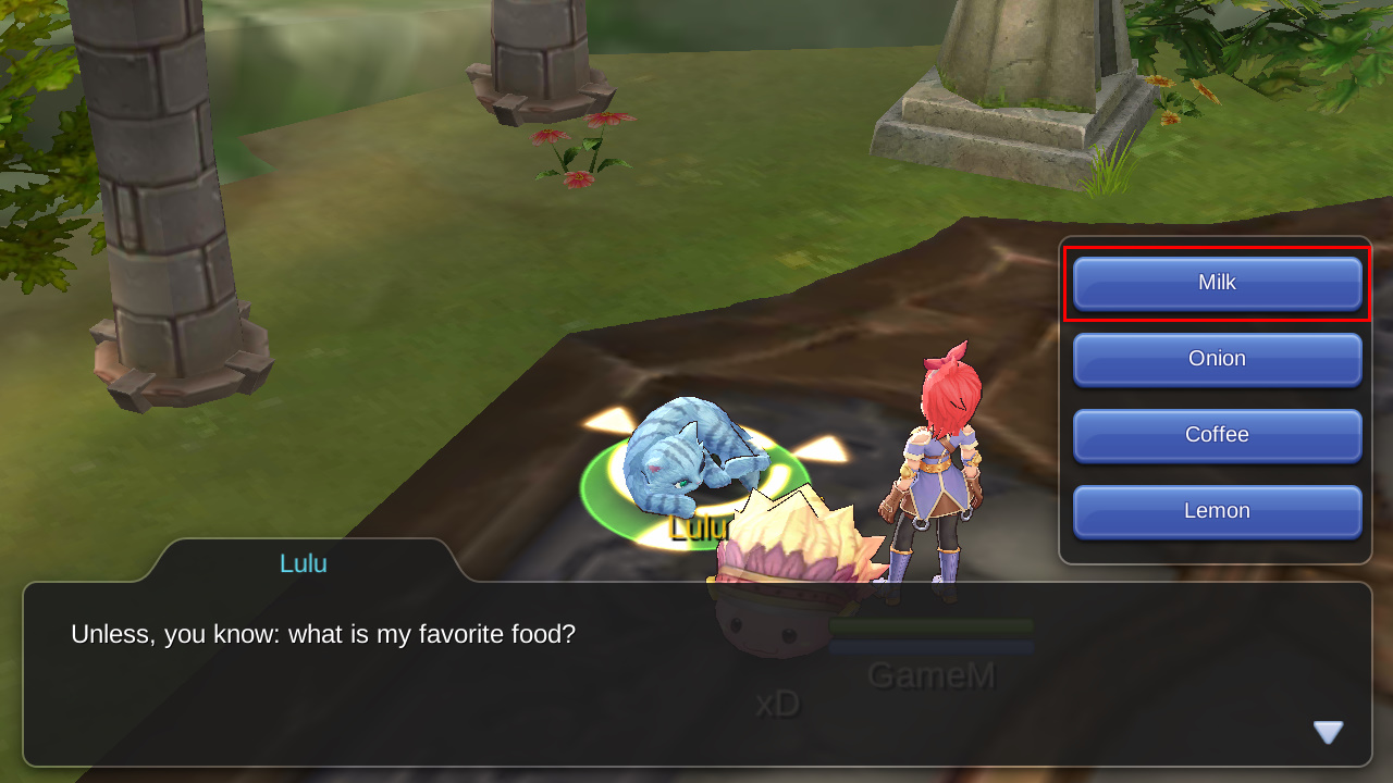 Ragnarok M Quest Unhappy Talk to Lulu