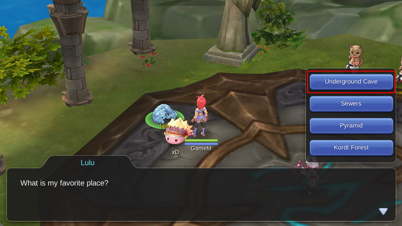 Ragnarok M Quest Unhappy Talk to Lulu